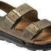 Birkenstock Milano CT Oiled Leather Sandals - Men's