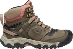Keen Ridge Flex Mid Waterproof Light Trail Shoes - Women's -Shoes Discount Store image 1615
