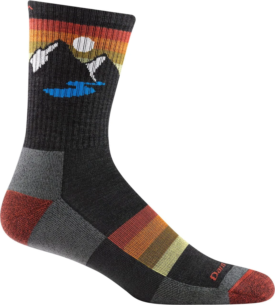 Darn Tough Sunset Ridge Lightweight Cushion Micro Crew Socks - Unisex