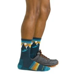 Darn Tough Sunset Ridge Lightweight Cushion Micro Crew Socks - Unisex -Shoes Discount Store image 2097