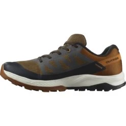 Salomon Outrise Gore-Tex Light Trail Shoes - Men's -Shoes Discount Store image 223