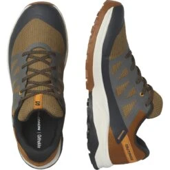 Salomon Outrise Gore-Tex Light Trail Shoes - Men's -Shoes Discount Store image 224