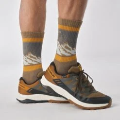 Salomon Outrise Gore-Tex Light Trail Shoes - Men's -Shoes Discount Store image 226