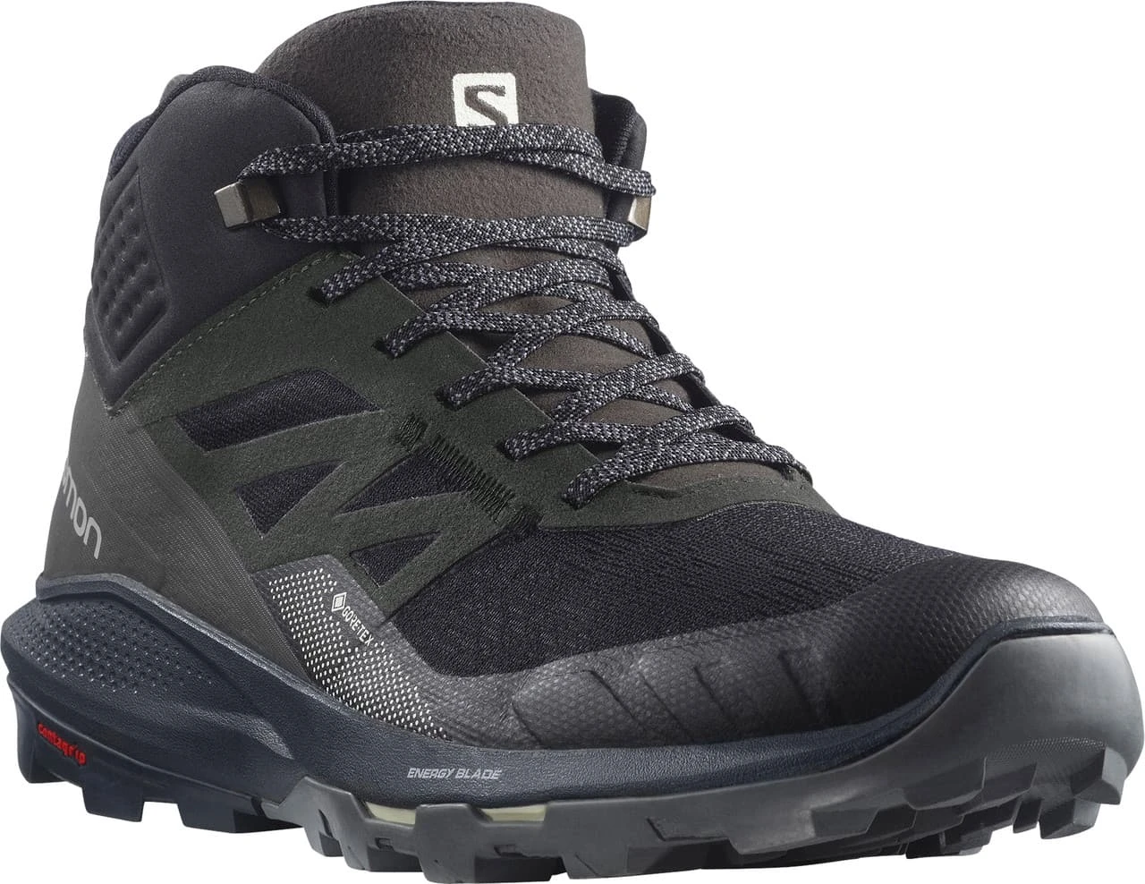 Salomon OUTpulse Mid Gore-Tex Light Trail Shoes - Men's 1 Salomon OUTpulse Mid Gore-Tex Light Trail Shoes - Men's